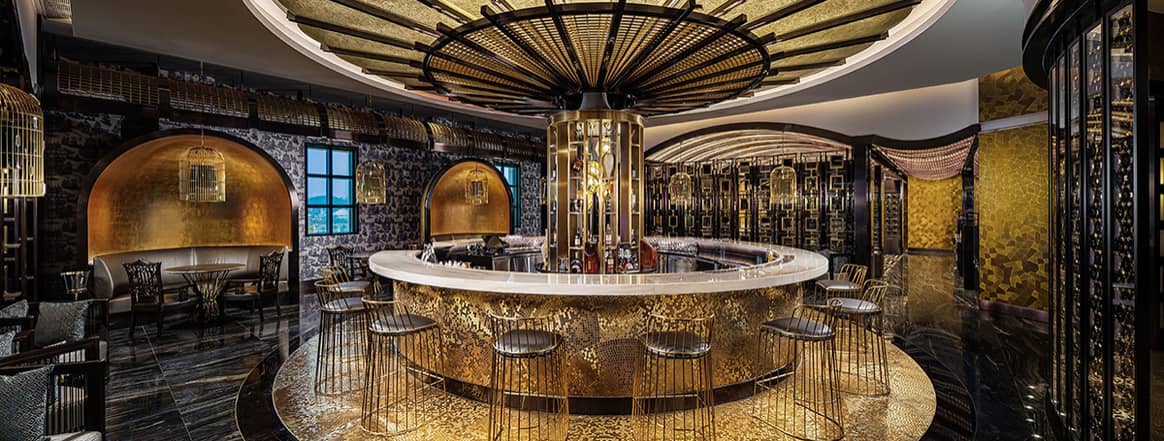Vista interior del restaurante “Mesa by José Avillez” del The Karl Lagerfeld de Macao.