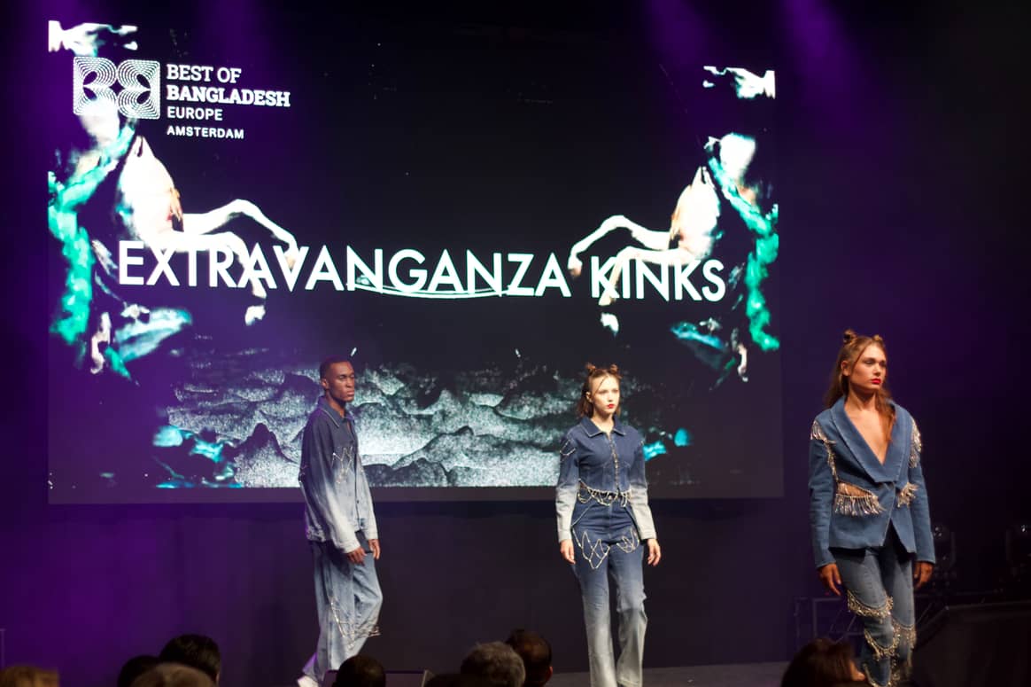 A fashion show during Best of Bangladesh in Amsterdam