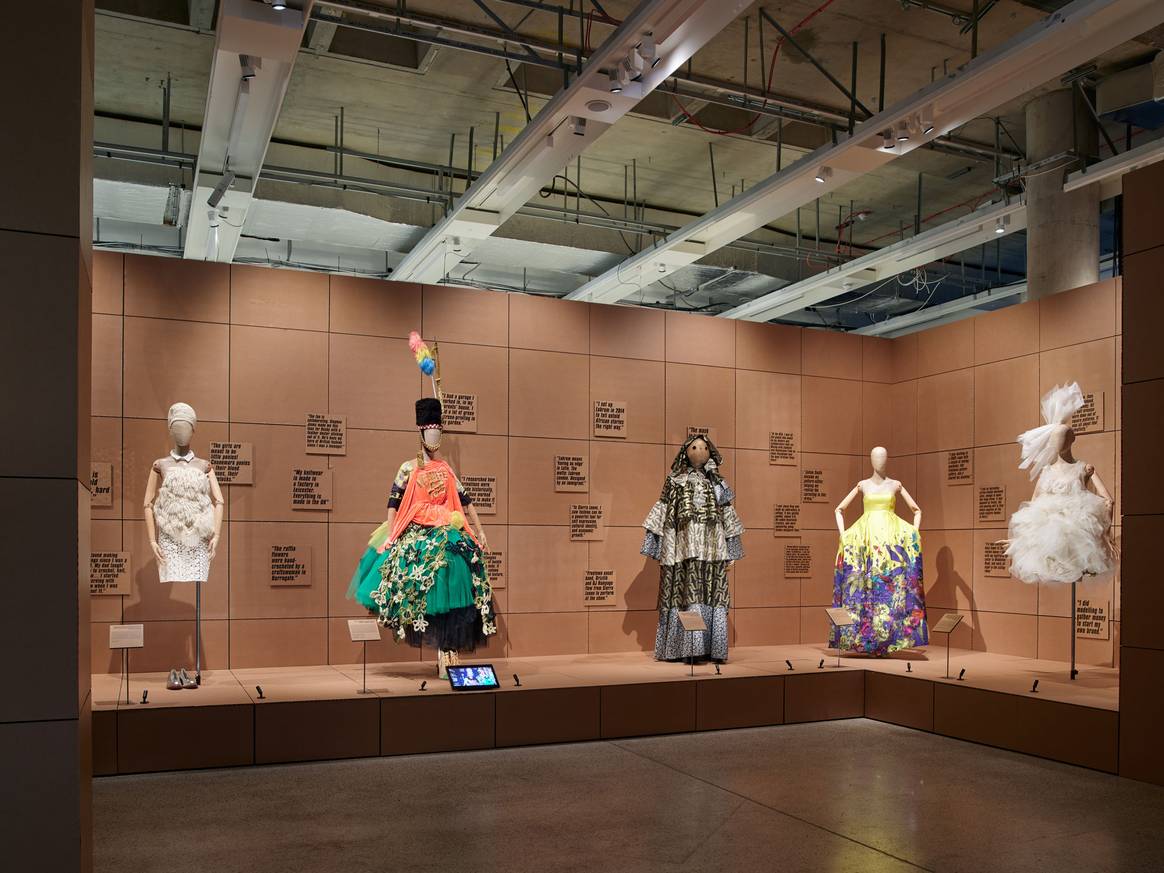 ‘Rebel: 30 Years of London Fashion’ exhibition