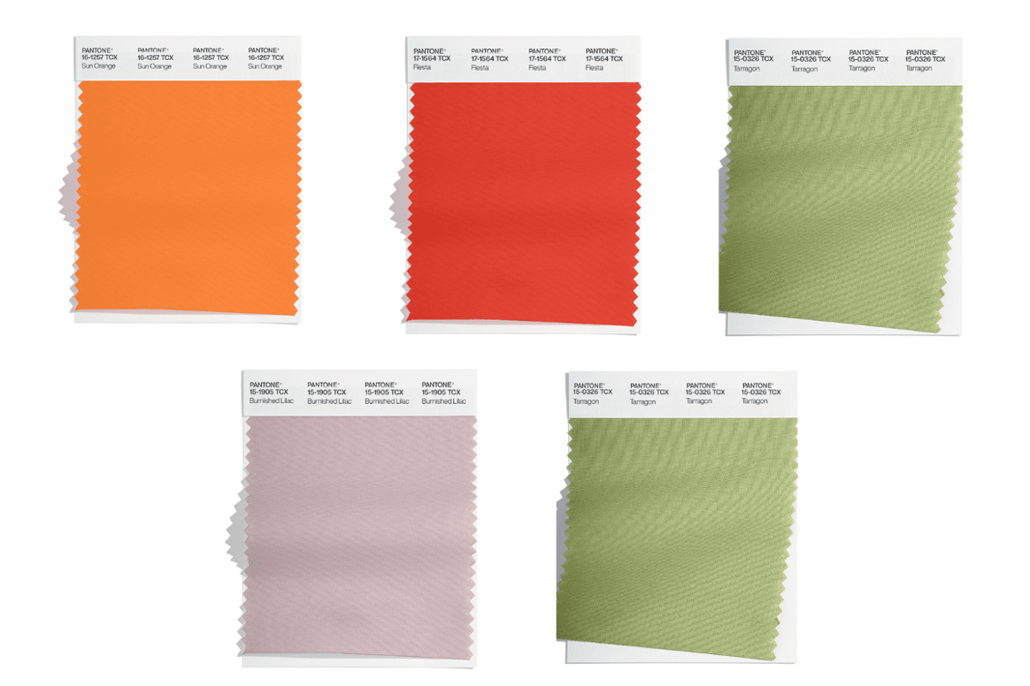 Pantone releases SS24 colour trend report for LFWCredits: Pantone SS24 LFW Colour Trend Report
