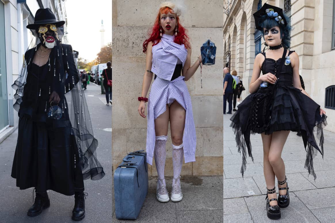Costume or fashion in Paris