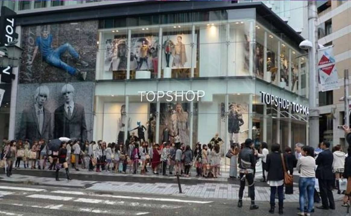 Topshop said to have shuttered all Japanese stores