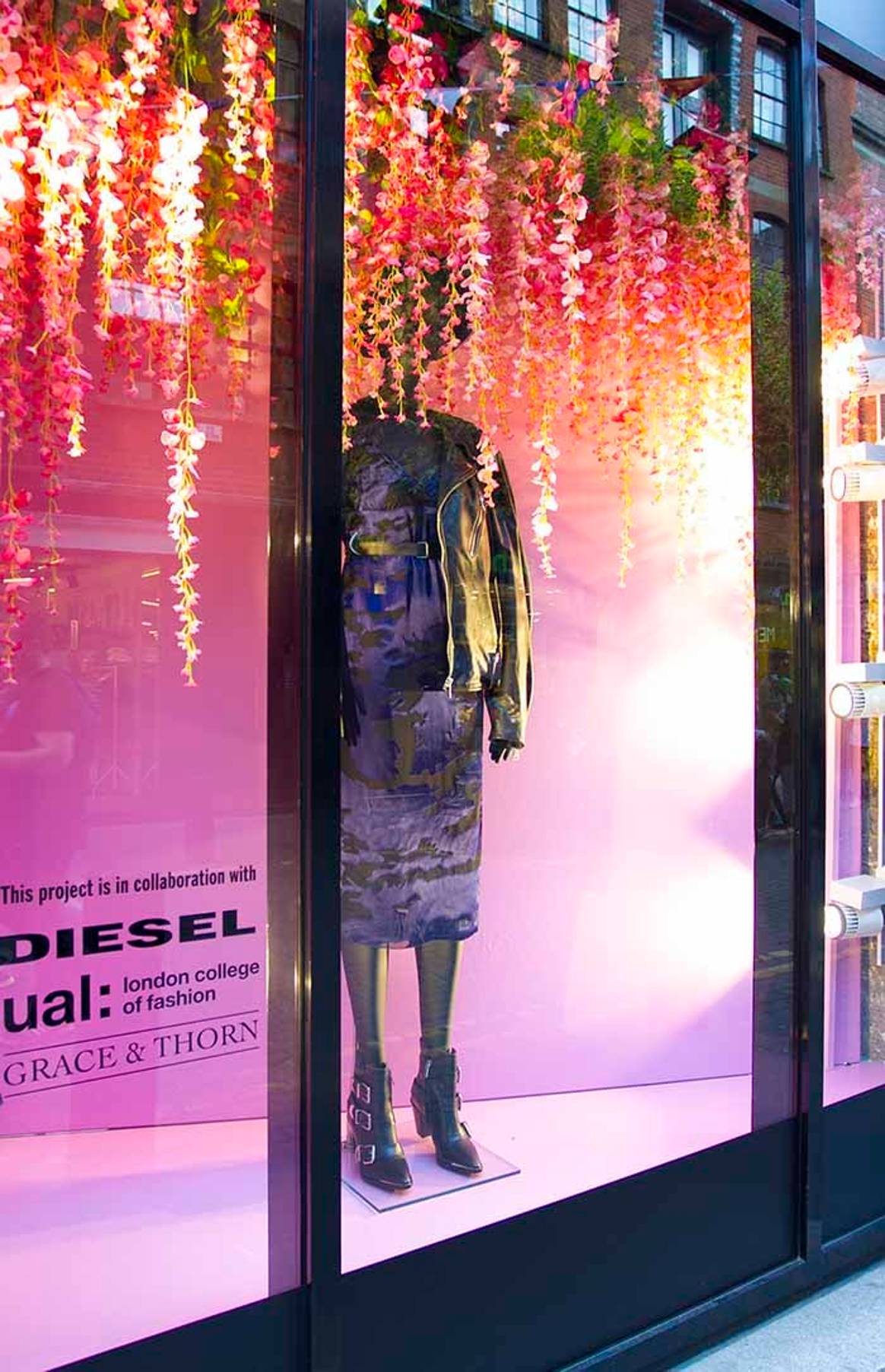 LCF students take over Diesel's Covent Garden store