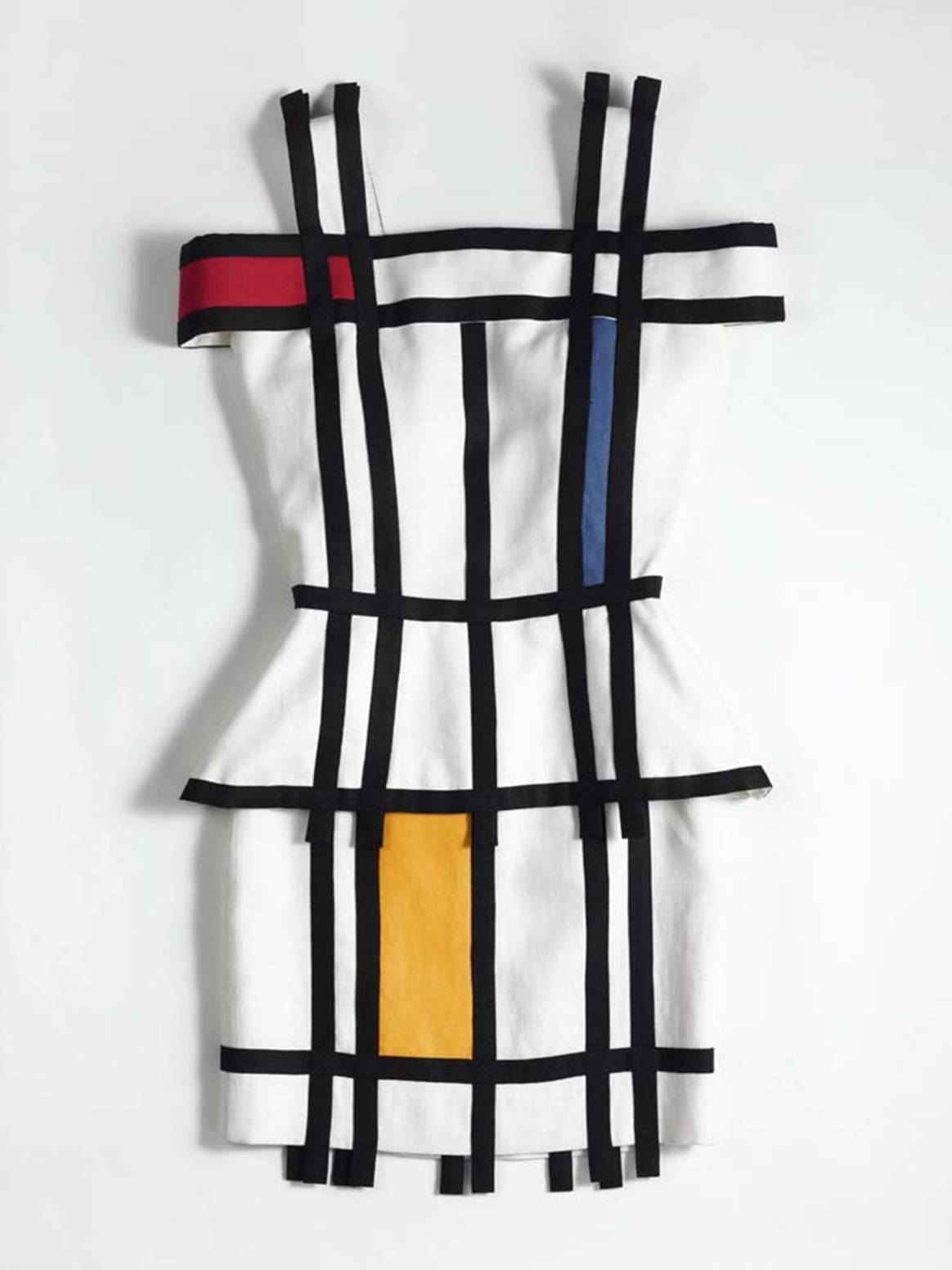 In beeld: Mondriaan-mode in het Gemeentemuseum