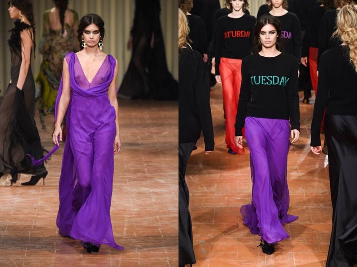 Spotted on the catwalk: Pantone x Prince Purple