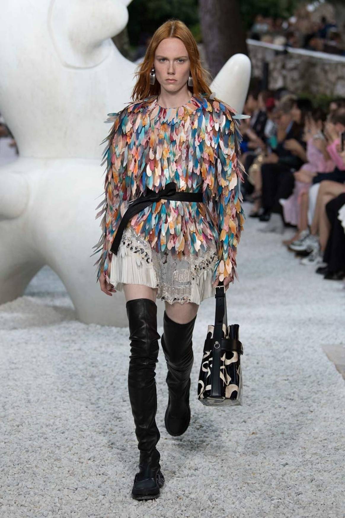 Look from the Louis Vuitton Cruise 2019 Collection, presented at