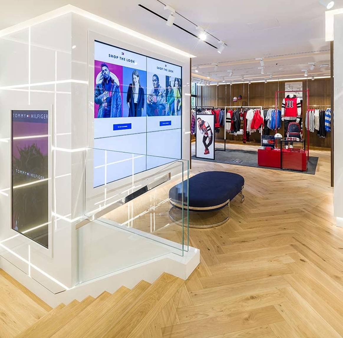 The store of the future': Inside Hilfiger's store