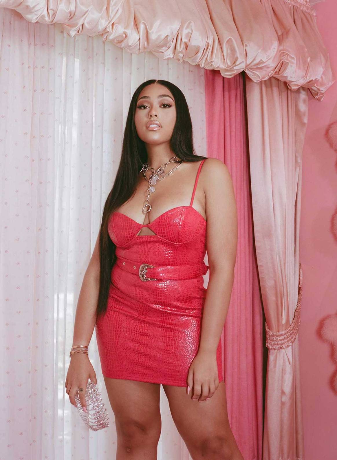 Jordyn Woods Launched A Colorful Curvy Girl-Approved Boohoo Collection