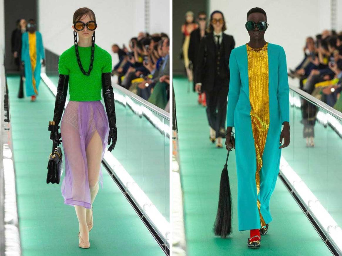 Gucci en Milán: sastrería y prendas holgadas para la Primavera/Verano 2020