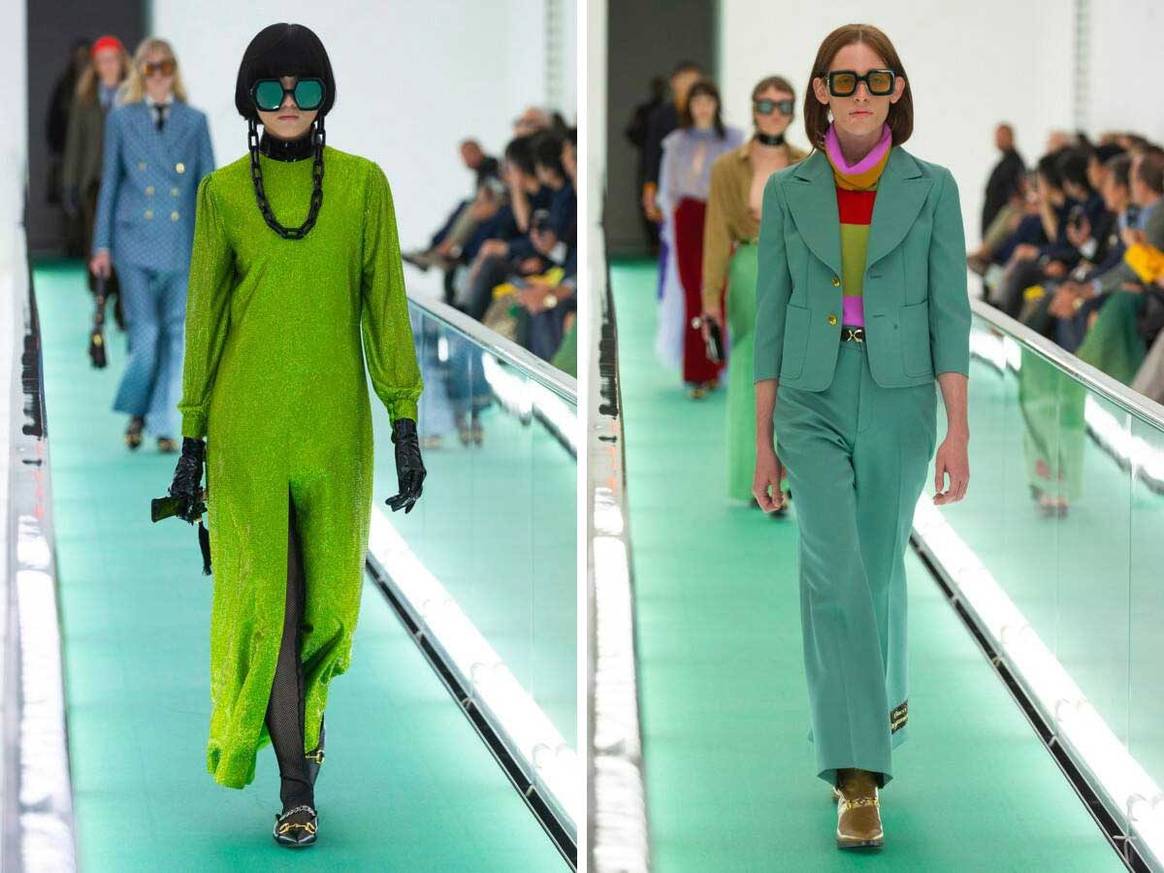 Gucci en Milán: sastrería y prendas holgadas para la Primavera/Verano 2020