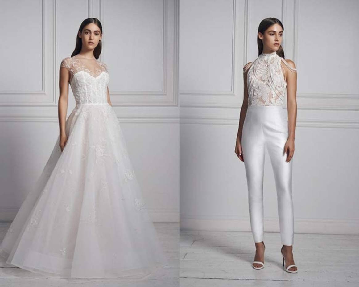 In beeld: 7 standout collecties tijdens Bridal Fashion Week herfst 2020