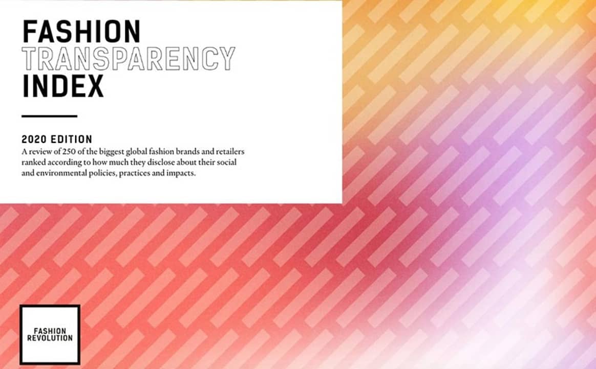 Photo: Fashion Transparency Index, 2020 edition /
Fashion Revolution