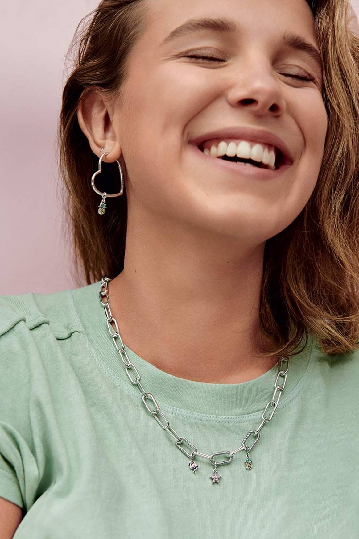 Millie Bobby Brown co-designs Pandora jewellery line