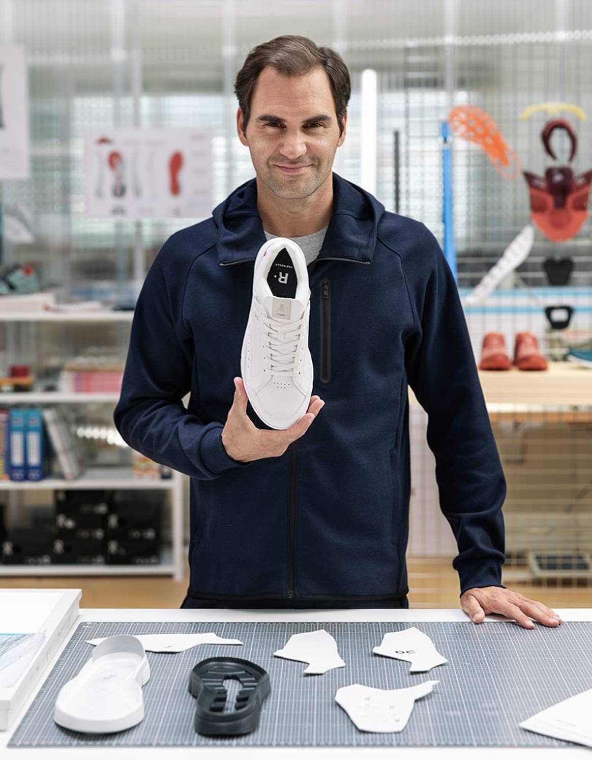 Roger Federer and On launches its first tennis-inspired sneaker