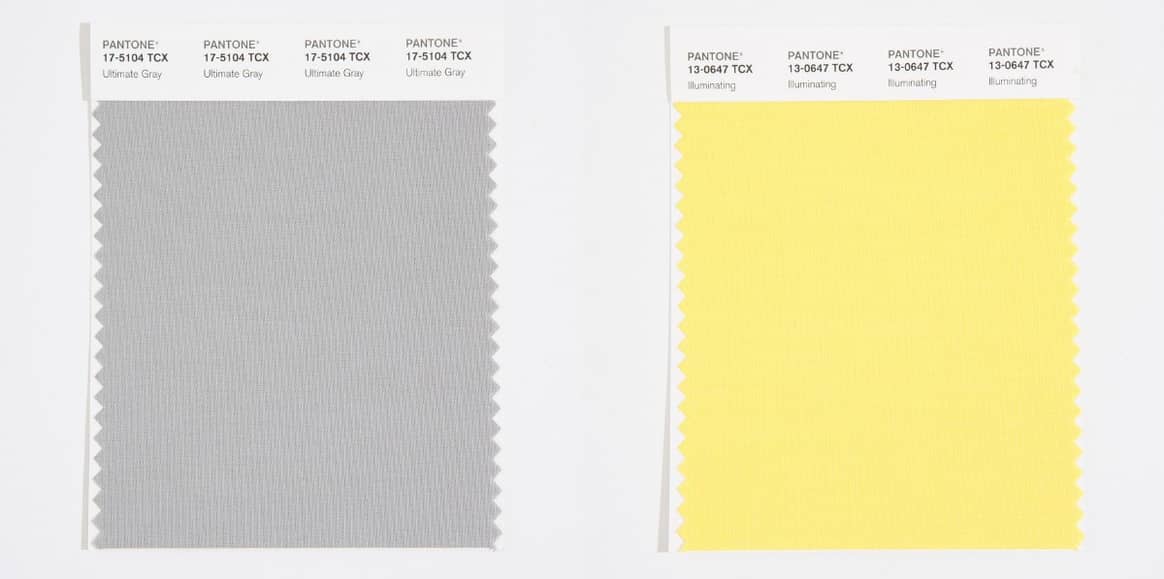 Pantone desvela el color del año 2021: una combinación en amarillo y con el número 13