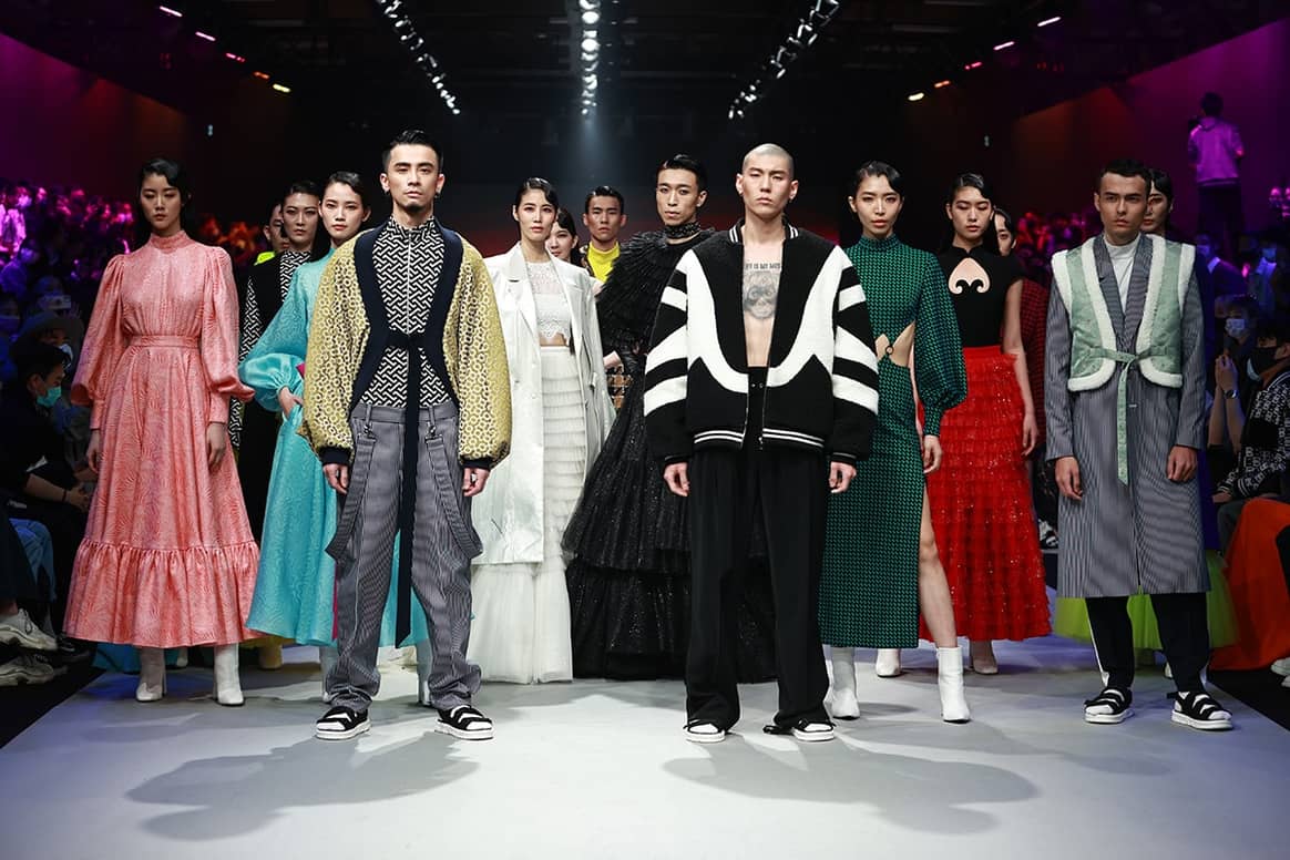 Bob Jian FW21 Temple Festival, inspired by
Taiwanese religious traditions