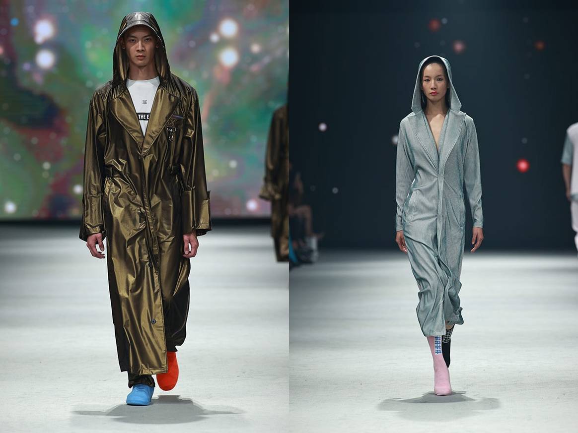 #Damur FW21 #Travelwear 2.0: washable protective fashion
that helps to reduce the waste of medical equipment. This collection
utilizes Taiwan’s latest metallic membrane and lamination technology in
functional textiles.
