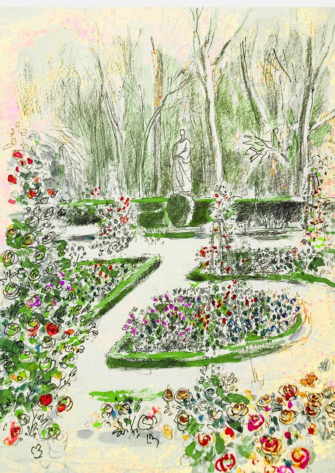 Chanel restaurará la rosaleda del Real Jardín Botánico de Madrid