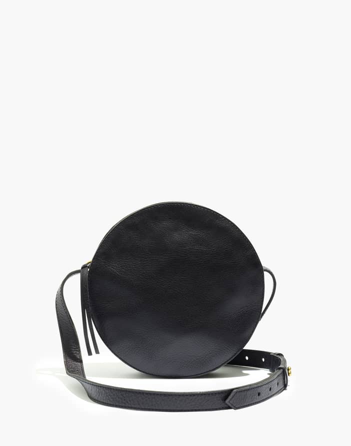 Madewell The Simple Crossbody Bag in True Black - Size One S