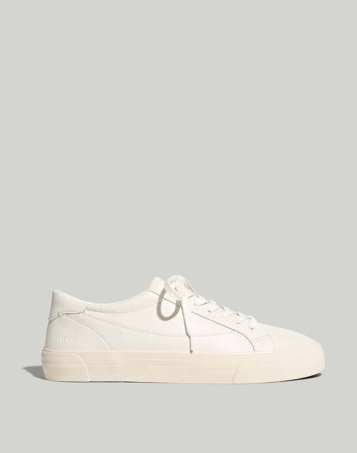Sidewalk LowTop Sneakers in Leather Madewell