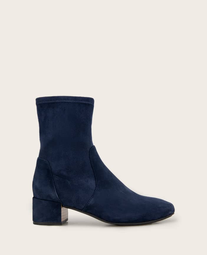 Gentle Souls | Ella Leather Stretch Bootie | Kenneth Cole