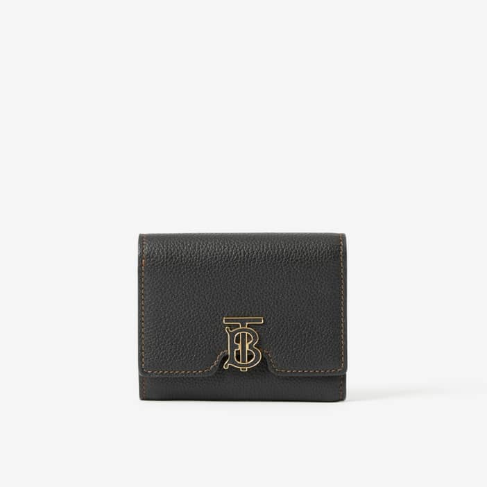 Grainy Leather TB Compact Wallet | Burberry