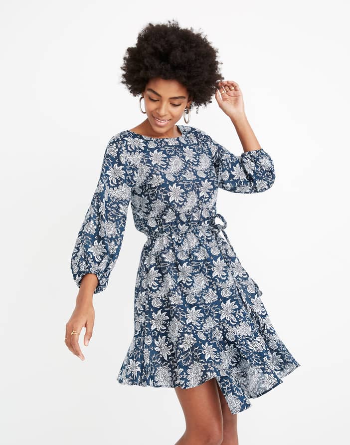 Apiece Apart™ Sabine Floral Mini Dress | Madewell