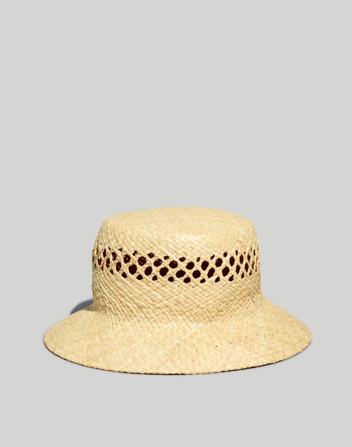 Straw Bucket Hat | Madewell