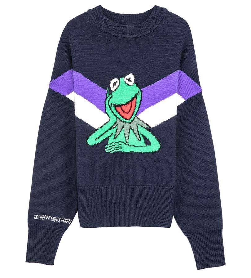 sandro kermit sweater