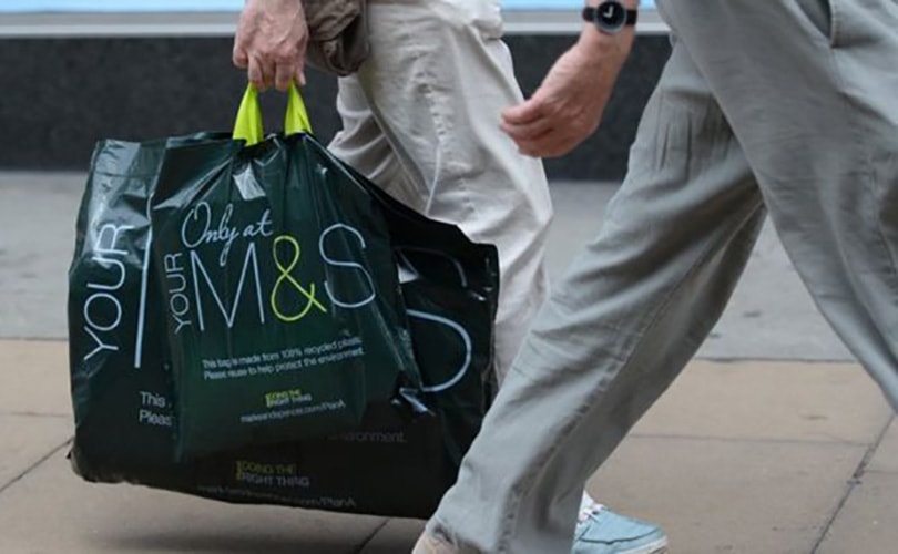 Retailer's plastic bag levy raises millions for charities