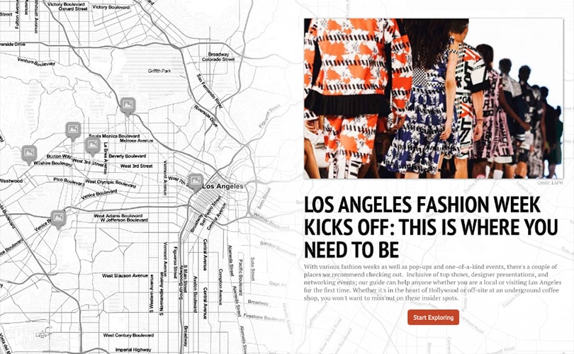 Map FashionUnited’s Guide to Los Angeles Fashion Week AW17
