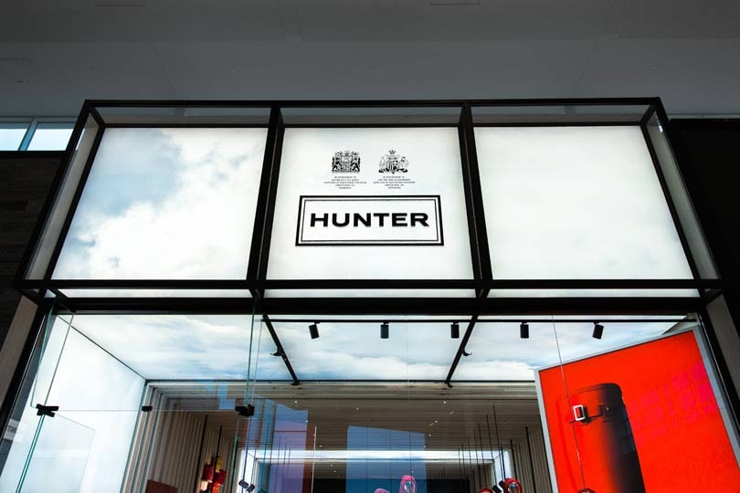 In Pictures Hunter opens third global store in Toronto