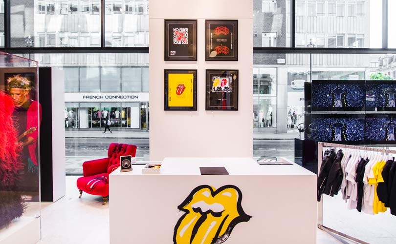 Rolling Stones launch popup store at Selfridges