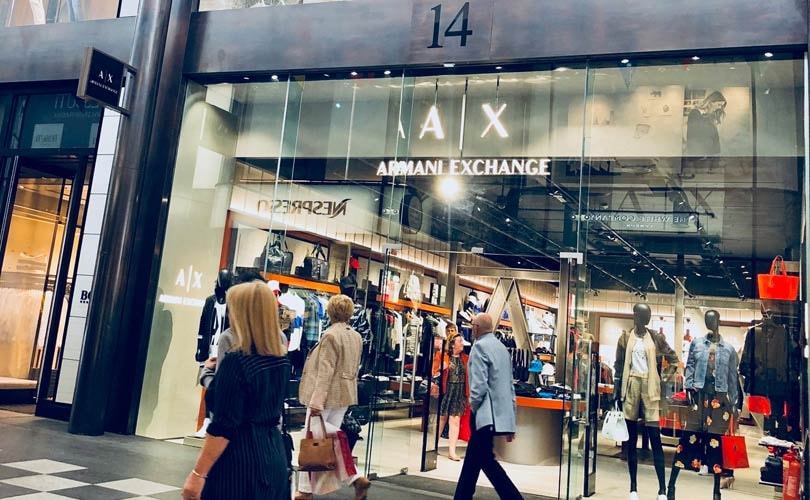 AX | Armani Exchange opens first store outside of London