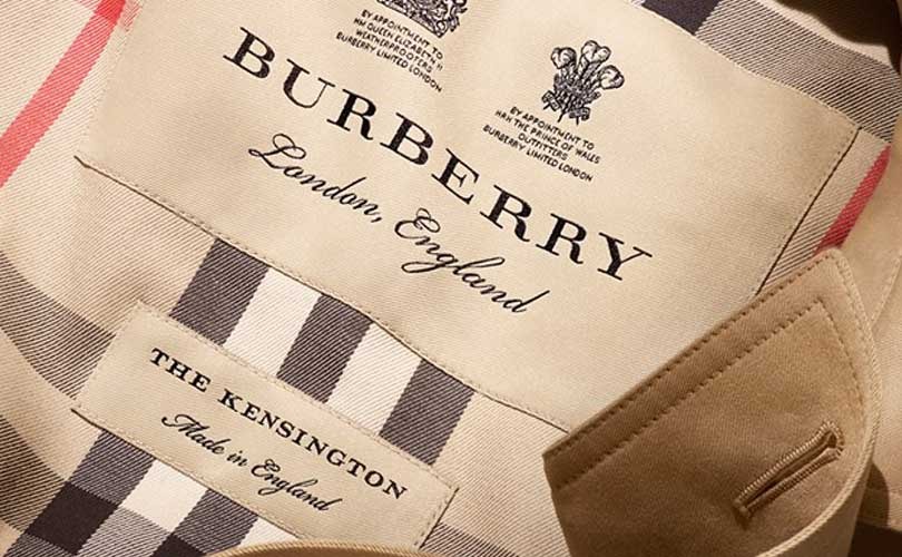 burberry london england tag