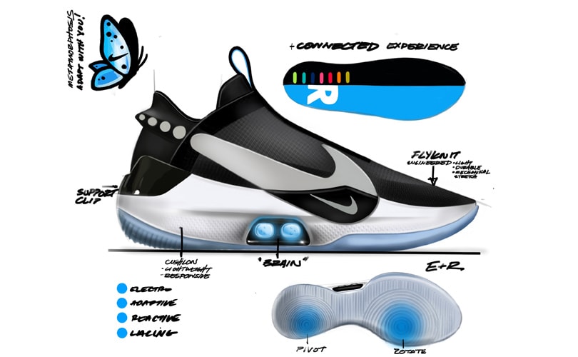 self lacing basketball shoes