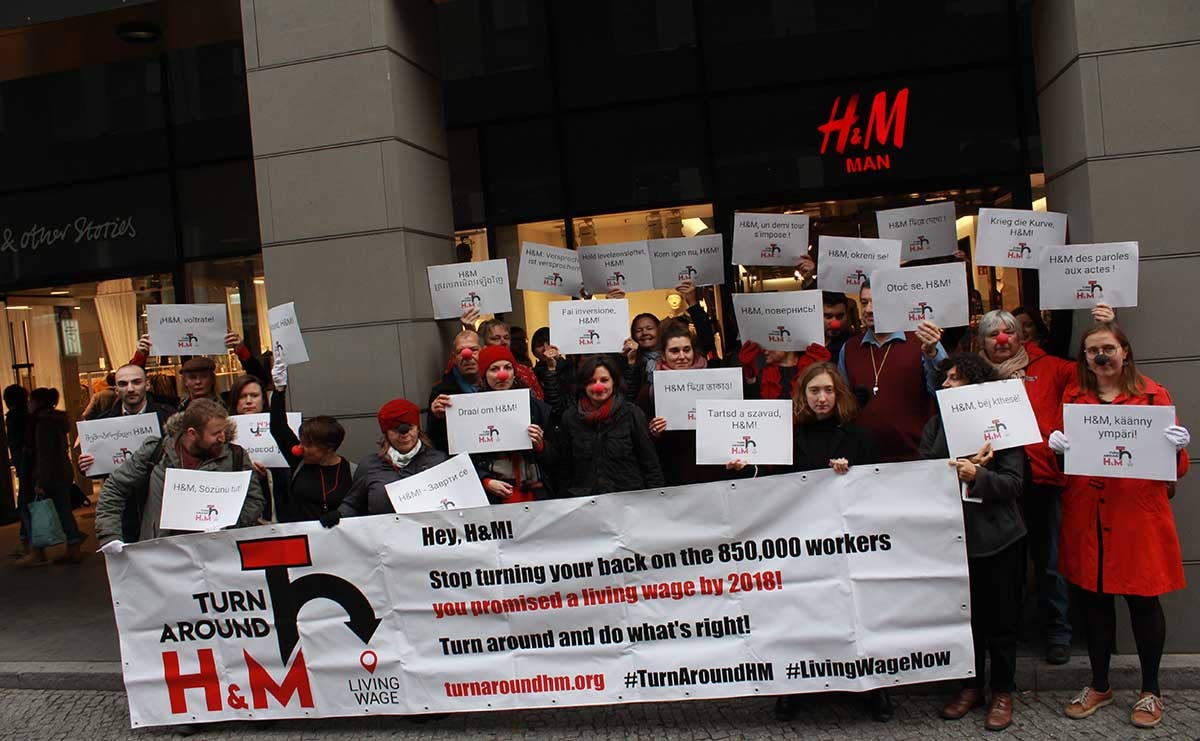 Clean Clothes Campaign calls on H&M to create living wage fund