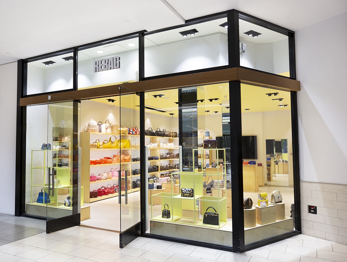 Luxury resale company Rebag opens third store in L.A. area at Westfield Mall