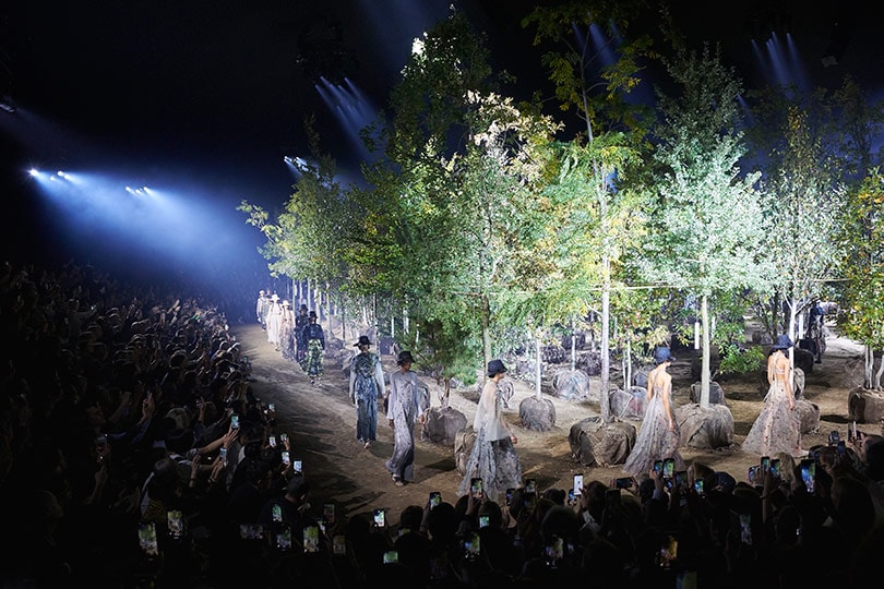 PFW SS20: Dior secret forest wows Paris
