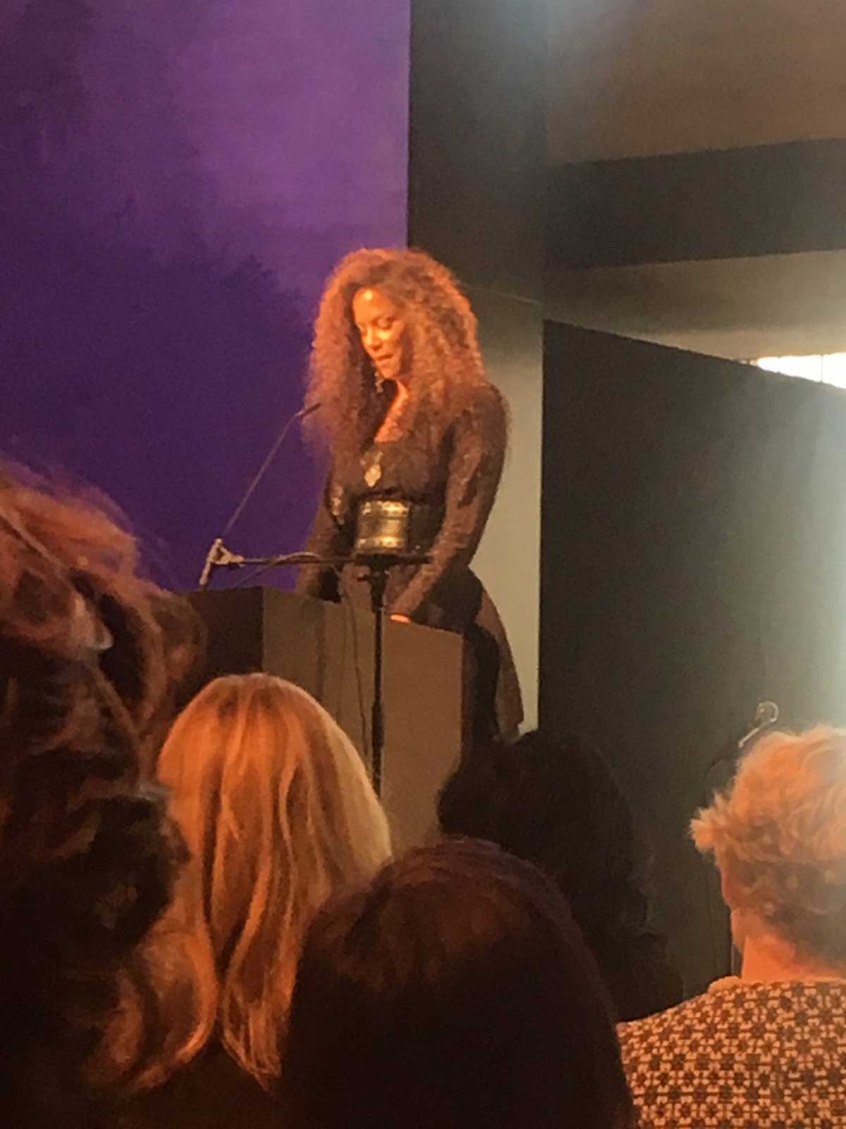 Supermodels descend on Lincoln Center to honor beloved friend