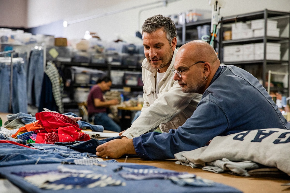 Gap celebrates 50 years with Atelier & Repairs for up-cycled capsule