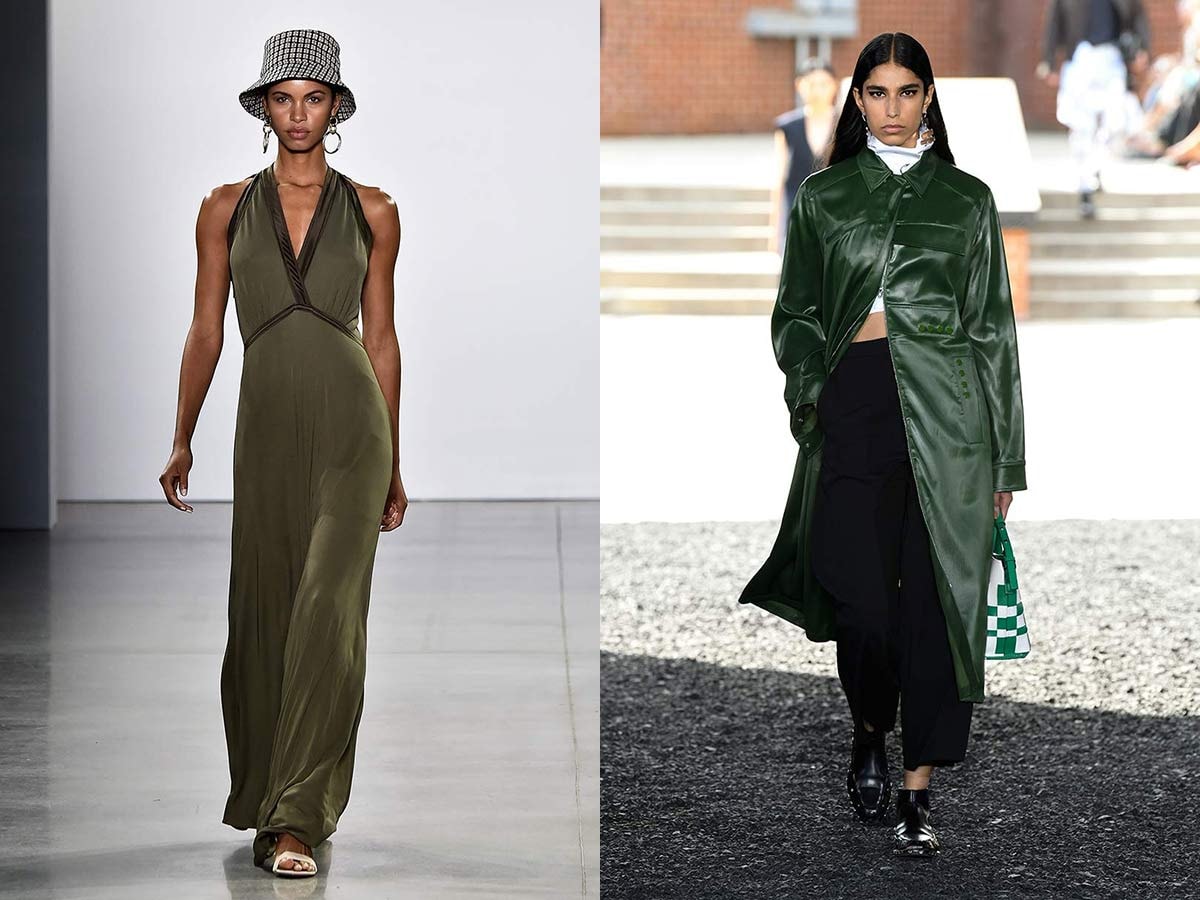 Spotted on the catwalks: Pantone's SS20 fashion colours
