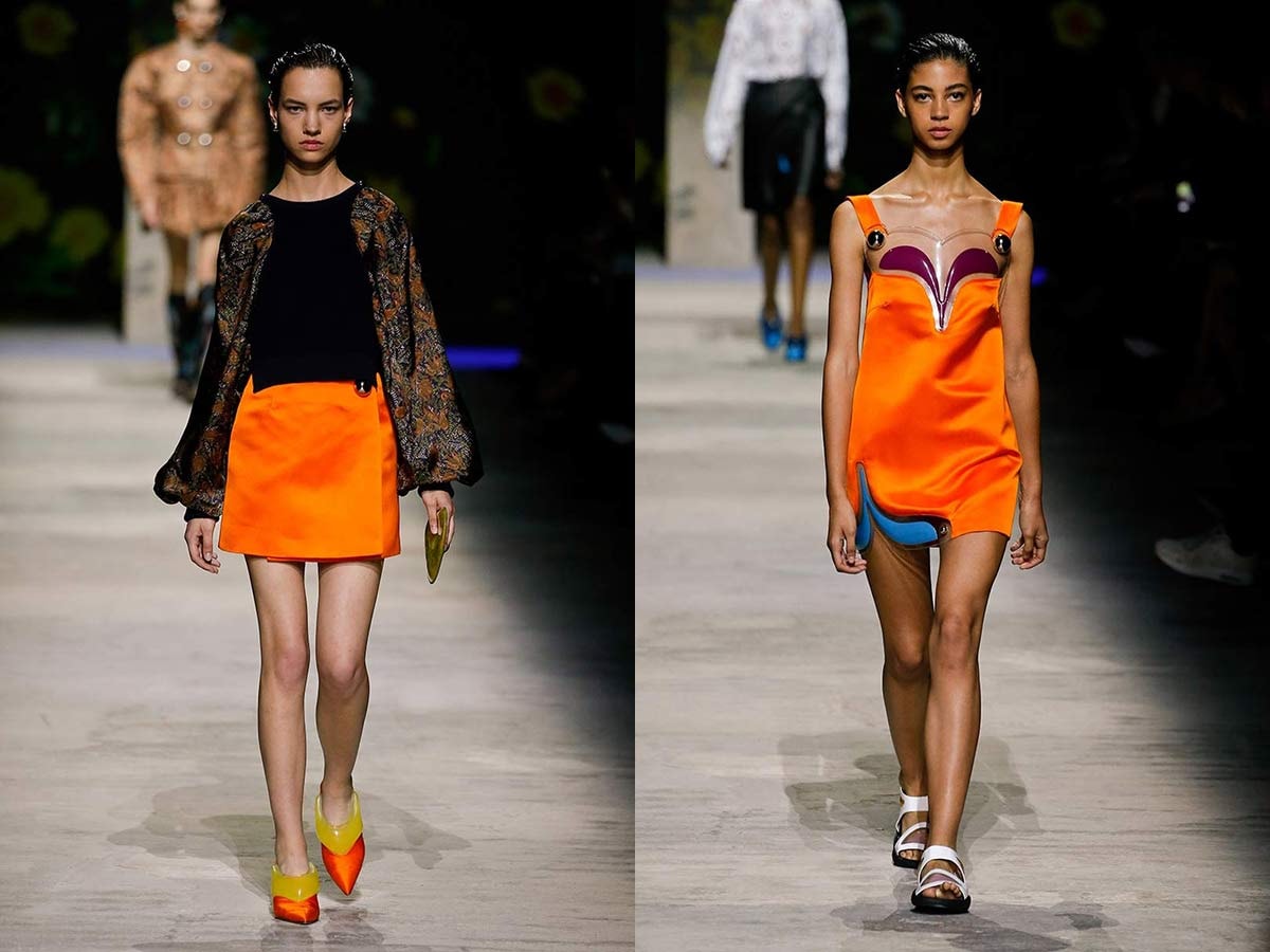 Spotted on the catwalks: Pantone's SS20 fashion colours