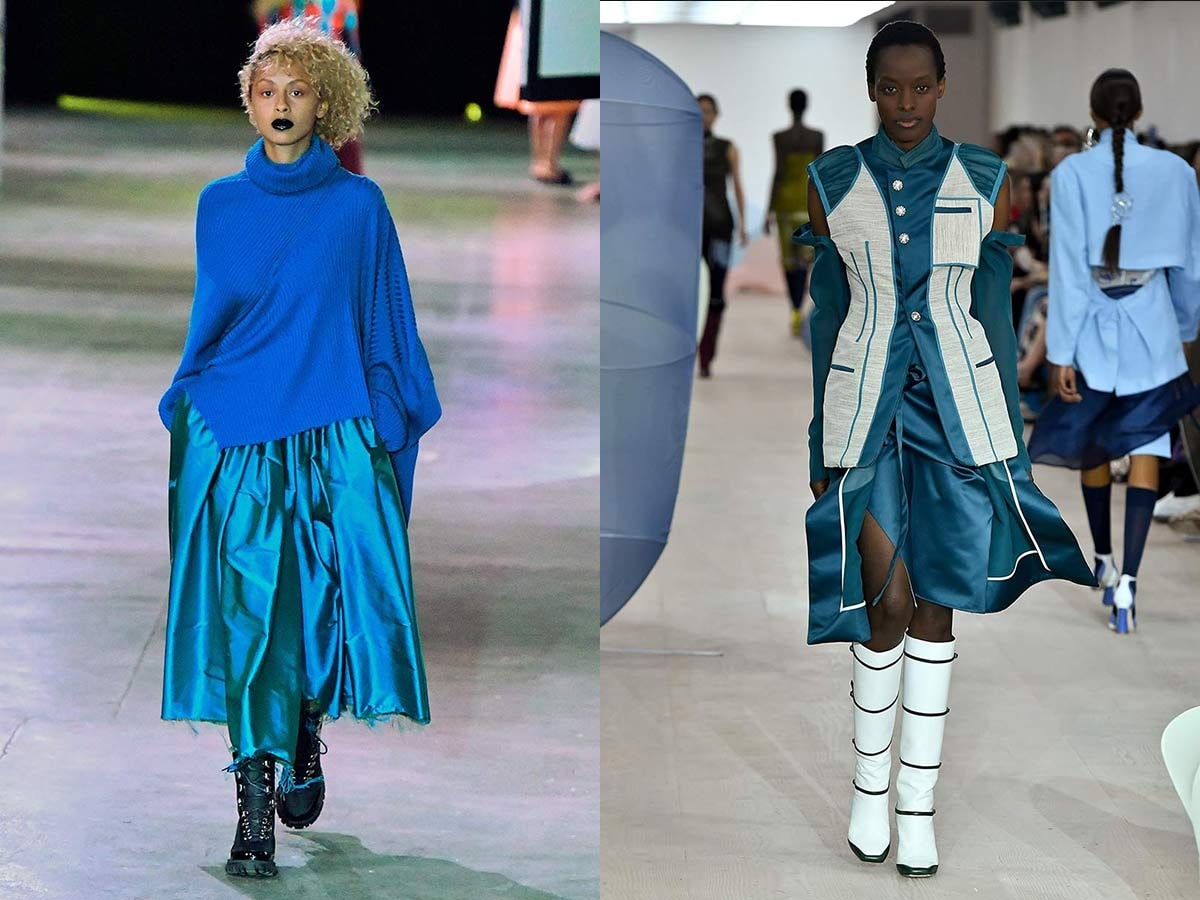 Spotted on the catwalks: Pantone's SS20 fashion colours