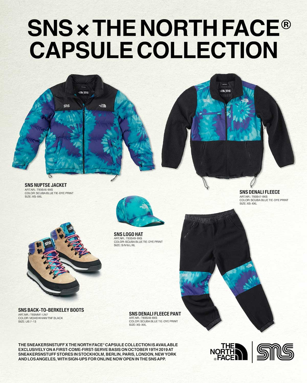 North Face x Sneakersnstuff launch exclusive capsule collaboration