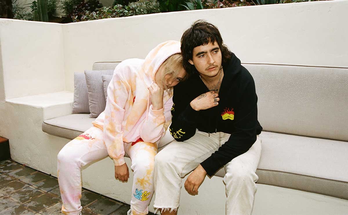 Fred Segal collabs with musicians Cherry Glazerr and Portugal. The Man