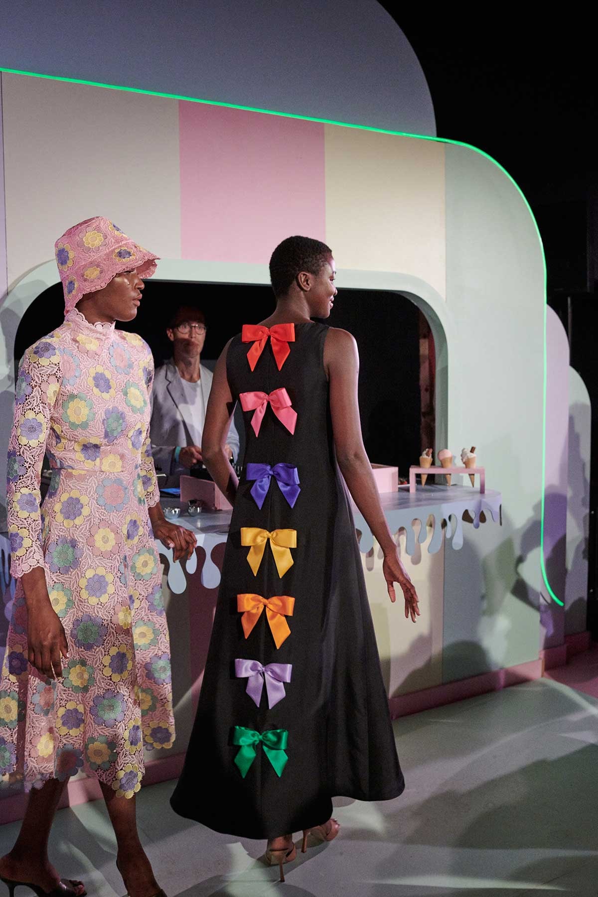 Olivia Rubin brings colour to LFW