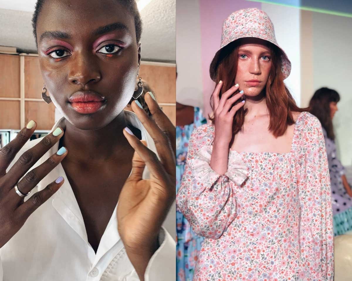 Olivia Rubin brings colour to LFW