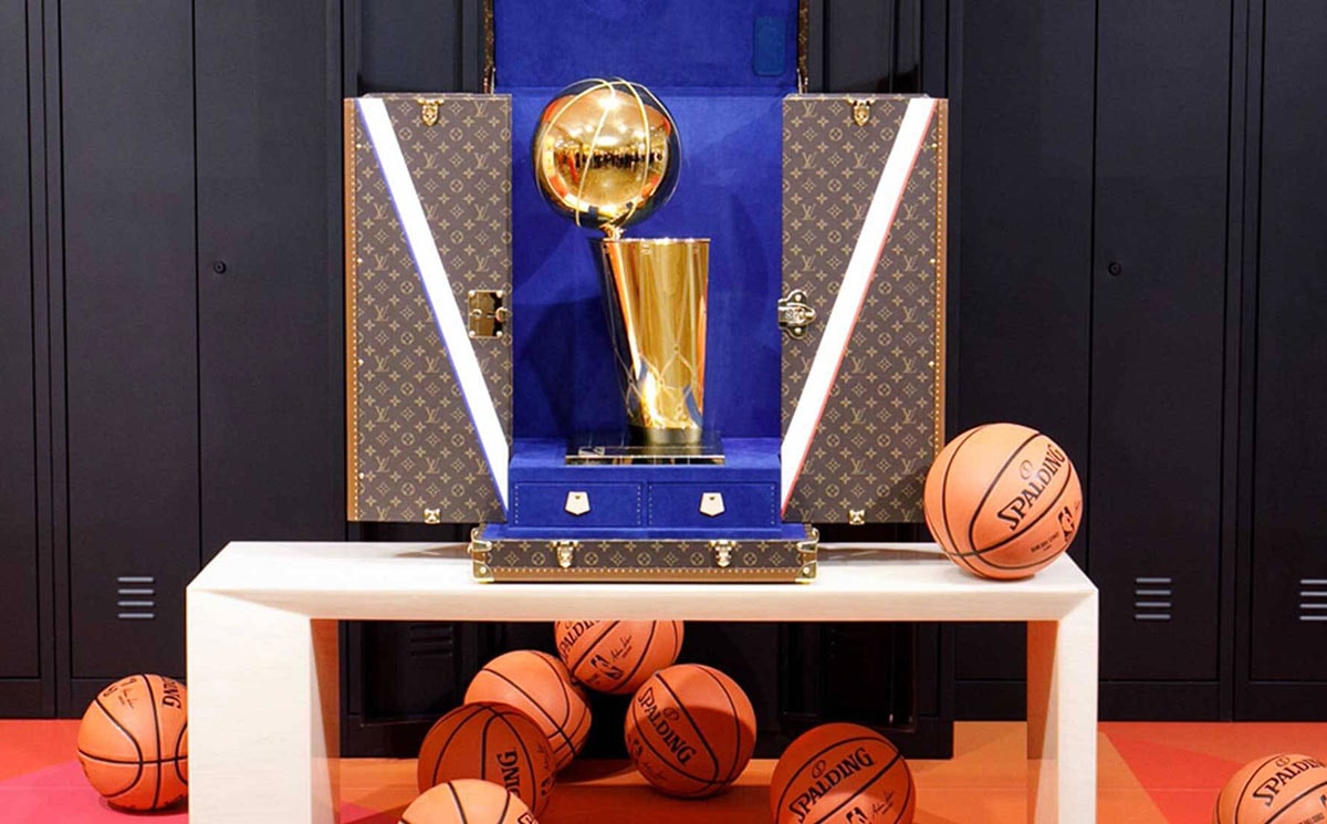 Louis Vuitton teams up with the NBA