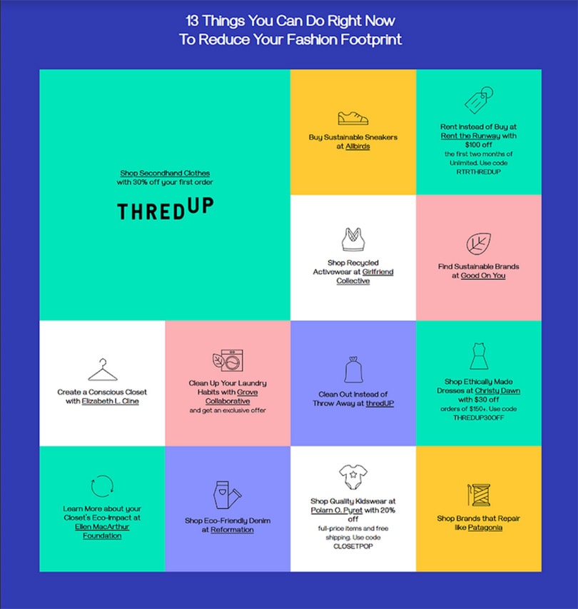 ThredUp launches Fashion Footprint Calculator to help consumers learn their environmental impact